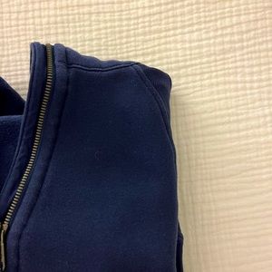 Navy Lululemon Scuba Half Zip Hoodie